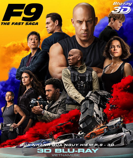 Z323.Fast & Furious 9 - The Fast Saga - Huyền Thoại Tốc Độ IX  3D50G  (TRUE-HA 7.1 DOLBY ATMOS) 3DUSA